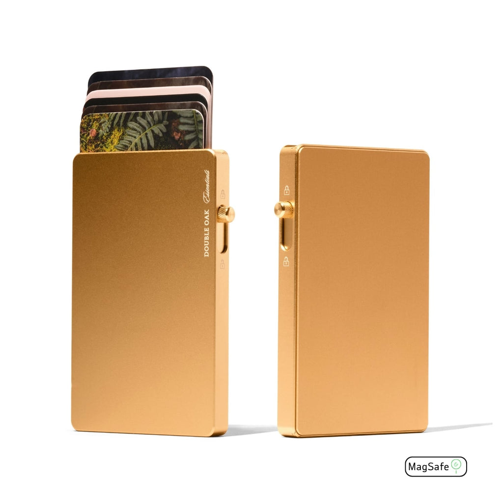 Double Oak Essentials Mod Wallet – Pop-Up Card Holder & Optional Attachments
