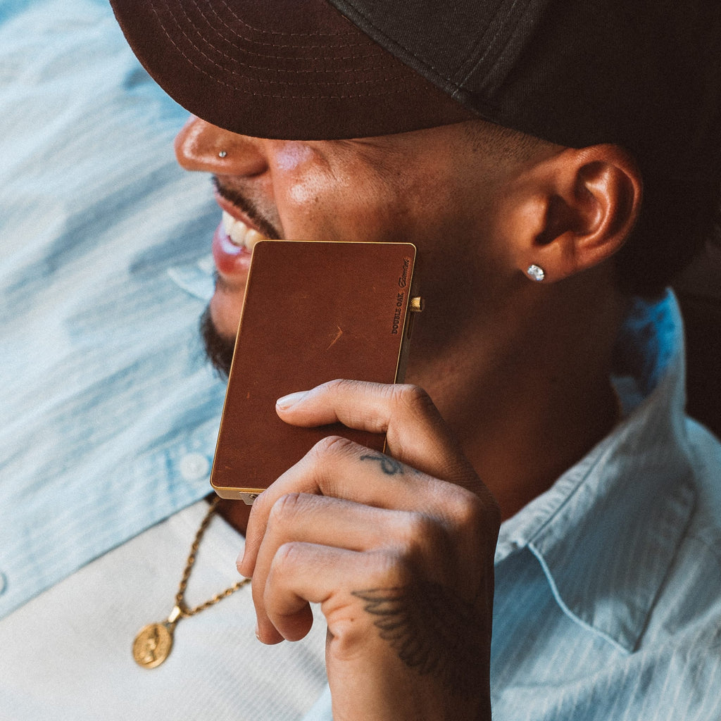 Double Oak Essentials Mod Wallet – Pop-Up Card Holder & Optional Attachments