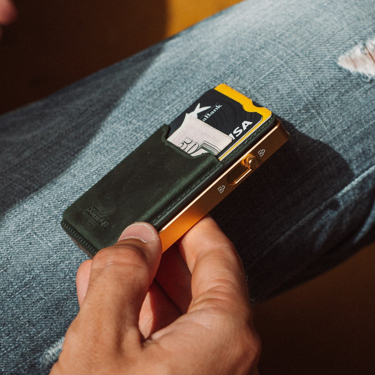 Double Oak Essentials Mod Wallet – Pop-Up Card Holder & Optional Attachments