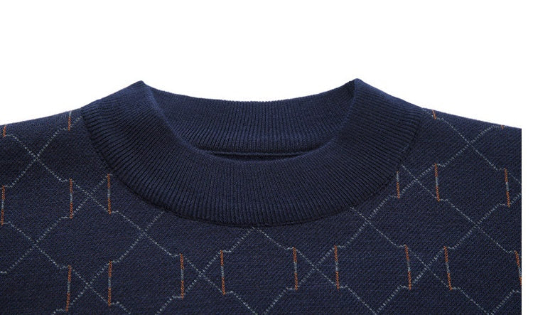 Men's Fleece Pullover Sweatshirt – Warm & Casual for Fall & Winter