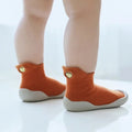 Fruity Organic Cotton Toddler Sock Shoes – Flexible Gripper Soles