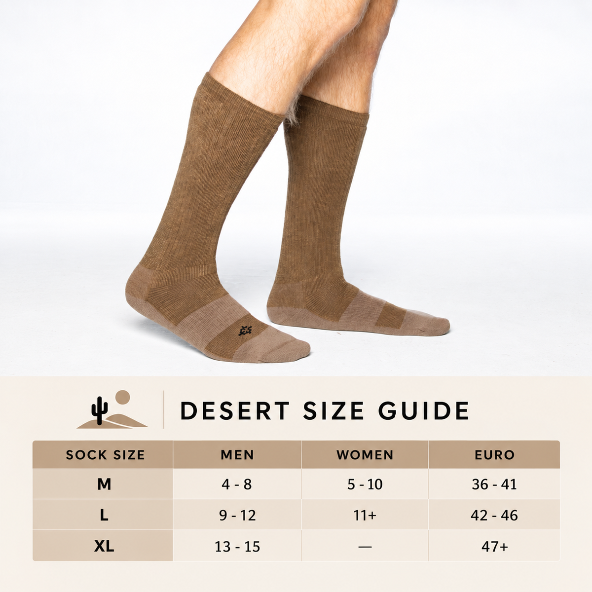 Covert Threads Desert Socks – Hot-Weather Military Socks