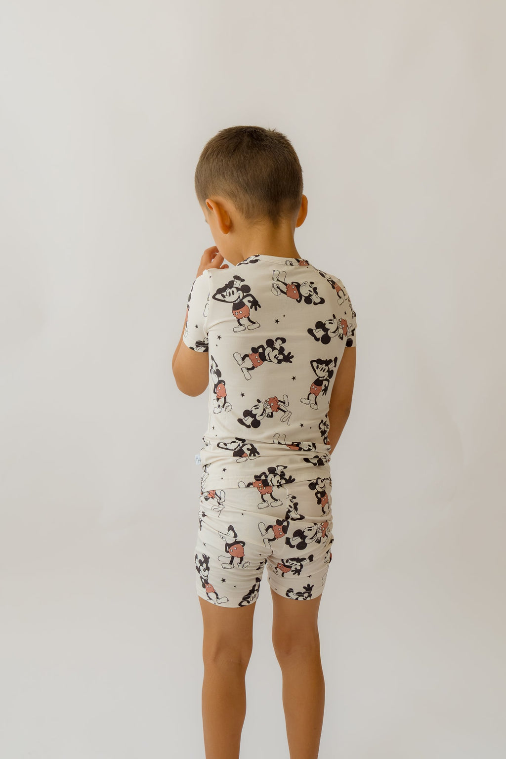 Steamboat Willie Boy's shorty 2 piece PJ's
