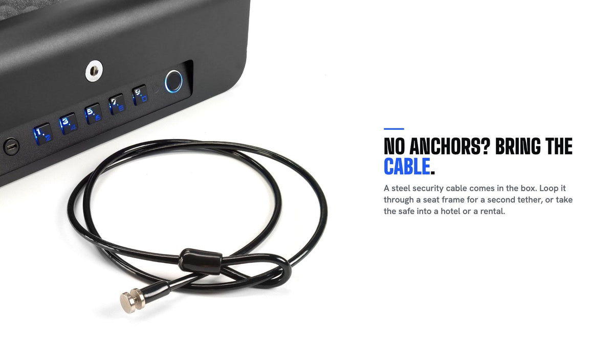 BoostedSafe Elite: Fingerprint, Key & Digital Combo