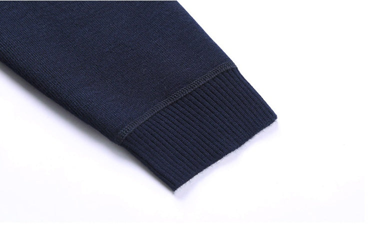 Men's Fleece Pullover Sweatshirt – Warm & Casual for Fall & Winter