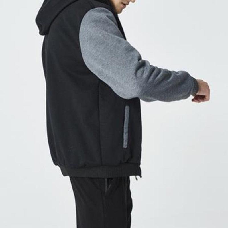 Men's Heavyweight Hoodie – Warm, Soft Pullover for Fall & Winter