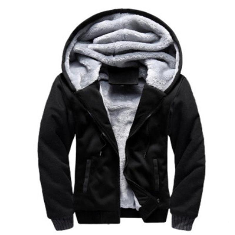 Men's Heavyweight Hoodie – Warm, Soft Pullover for Fall & Winter