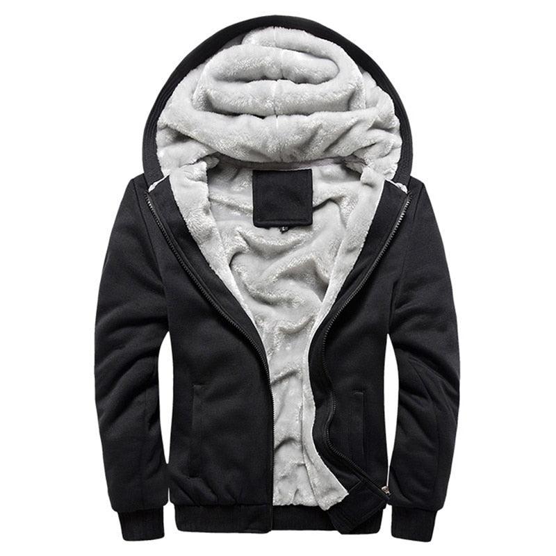 Men's Heavyweight Hoodie – Warm, Soft Pullover for Fall & Winter