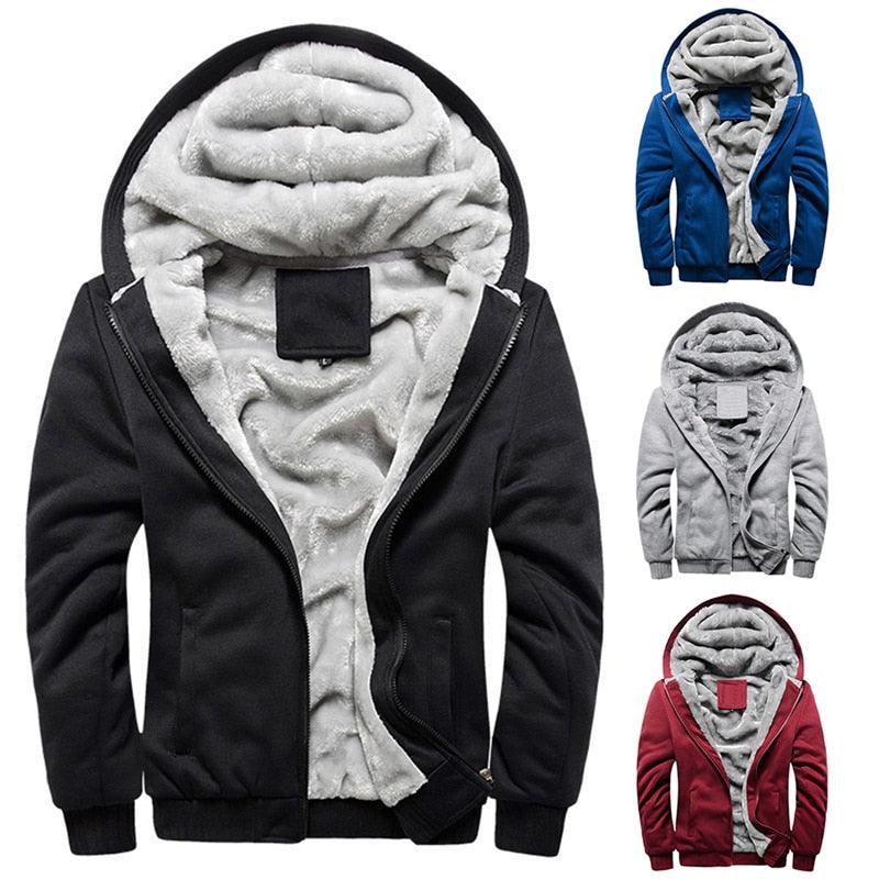 Men's Heavyweight Hoodie – Warm, Soft Pullover for Fall & Winter