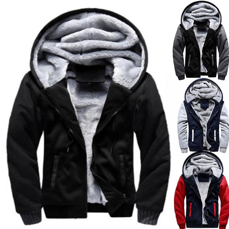Men's Heavyweight Hoodie – Warm, Soft Pullover for Fall & Winter