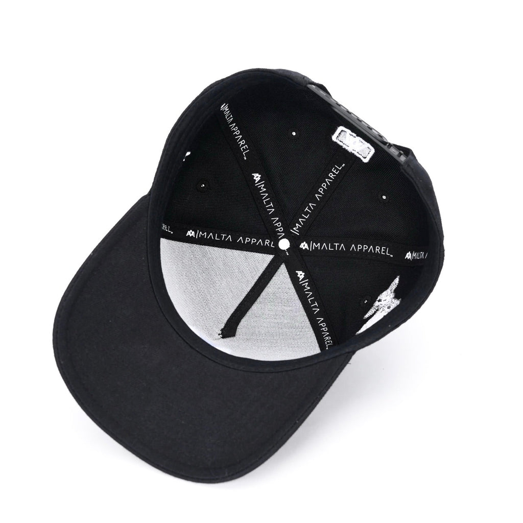 [PRE-ORDER - SHIPS BEGINNING OF NOVEMBER] ‘7’ Premium SnapBack - Black/White