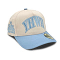 [PRE-ORDER - SHIPS OCTOBER 26TH] ‘YHWH’ Structured SnapBack - Cream/Baby Blue